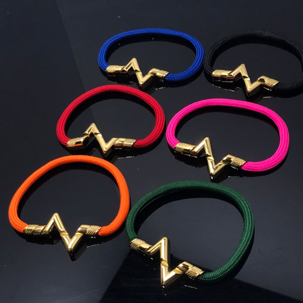 18K Louis Vuitton Volt Upside Down Play Black Bracelet
