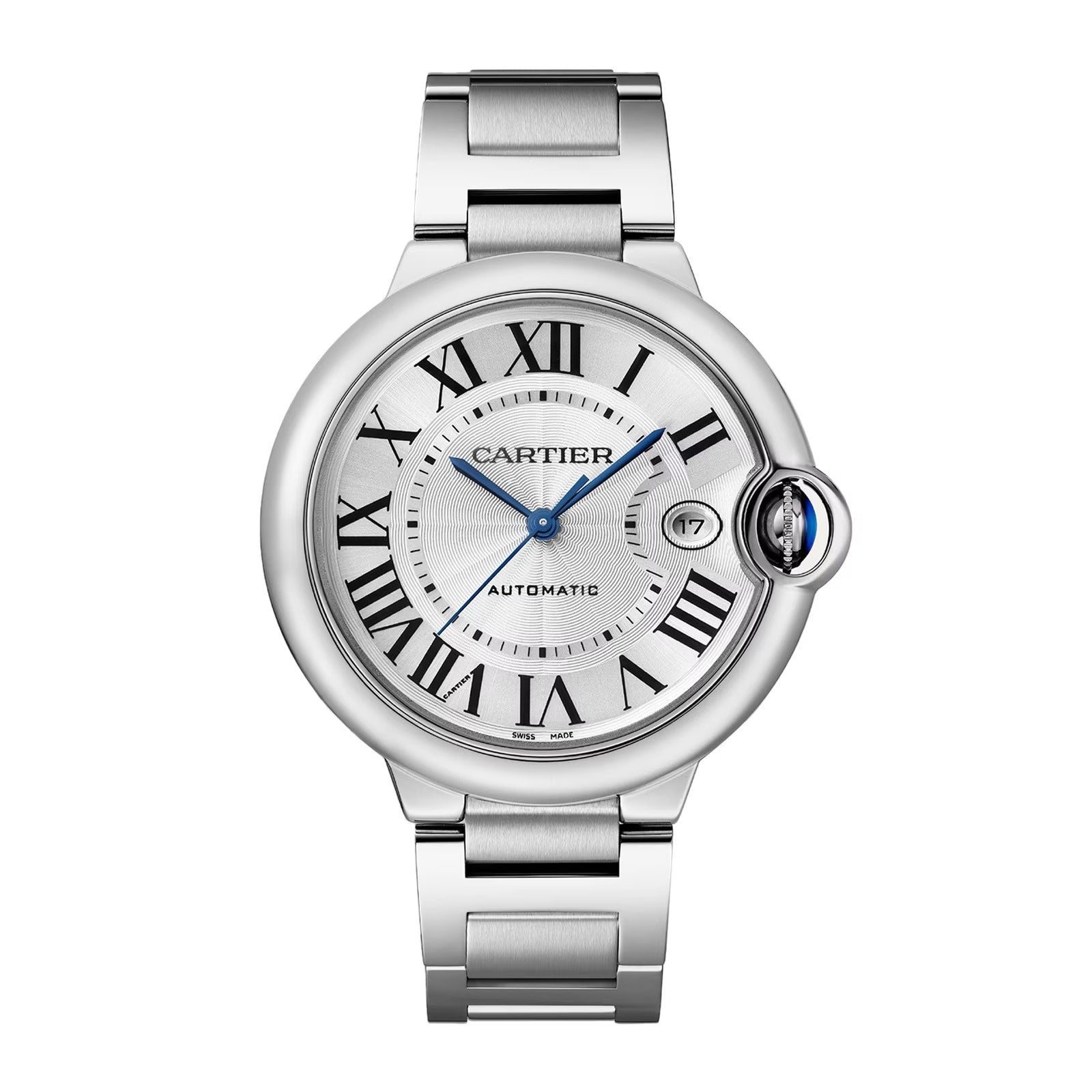 Ballon Bleu de Cartier Watch - 40mm, Steel, Silver Dial