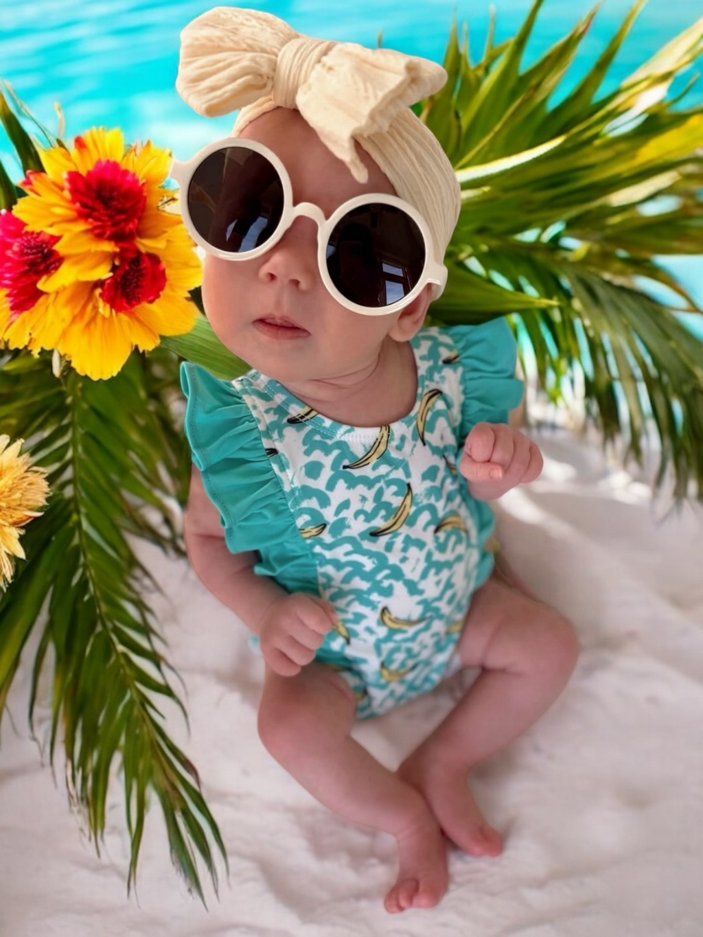 Bananas / Monaco Swimsuit / UPF 50+