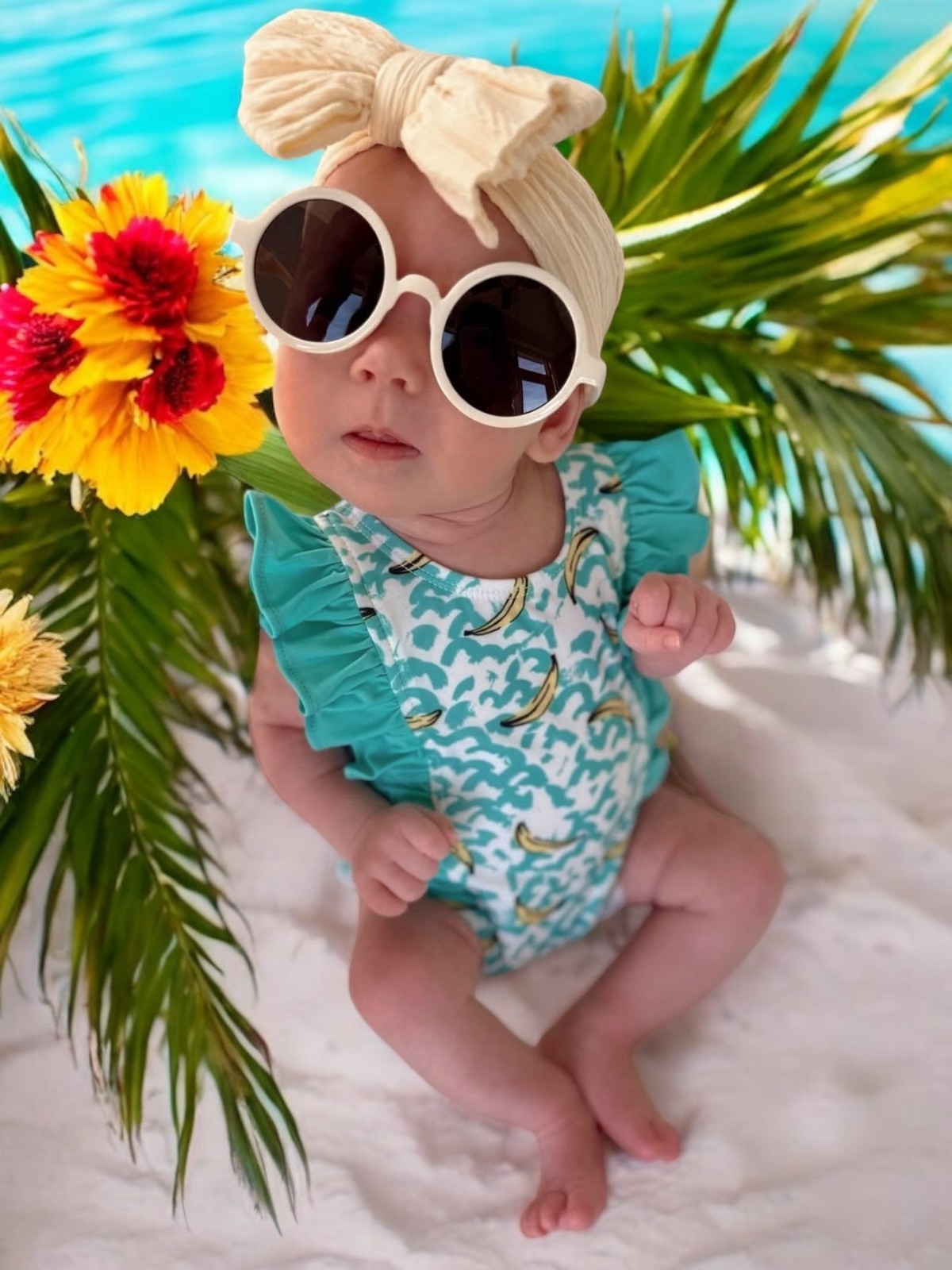Bananas / Monaco Swimsuit / UPF 50+