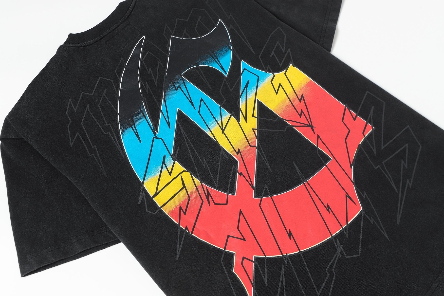 Godspeed Skeleton Surfer Graphic T-Shirt — detail