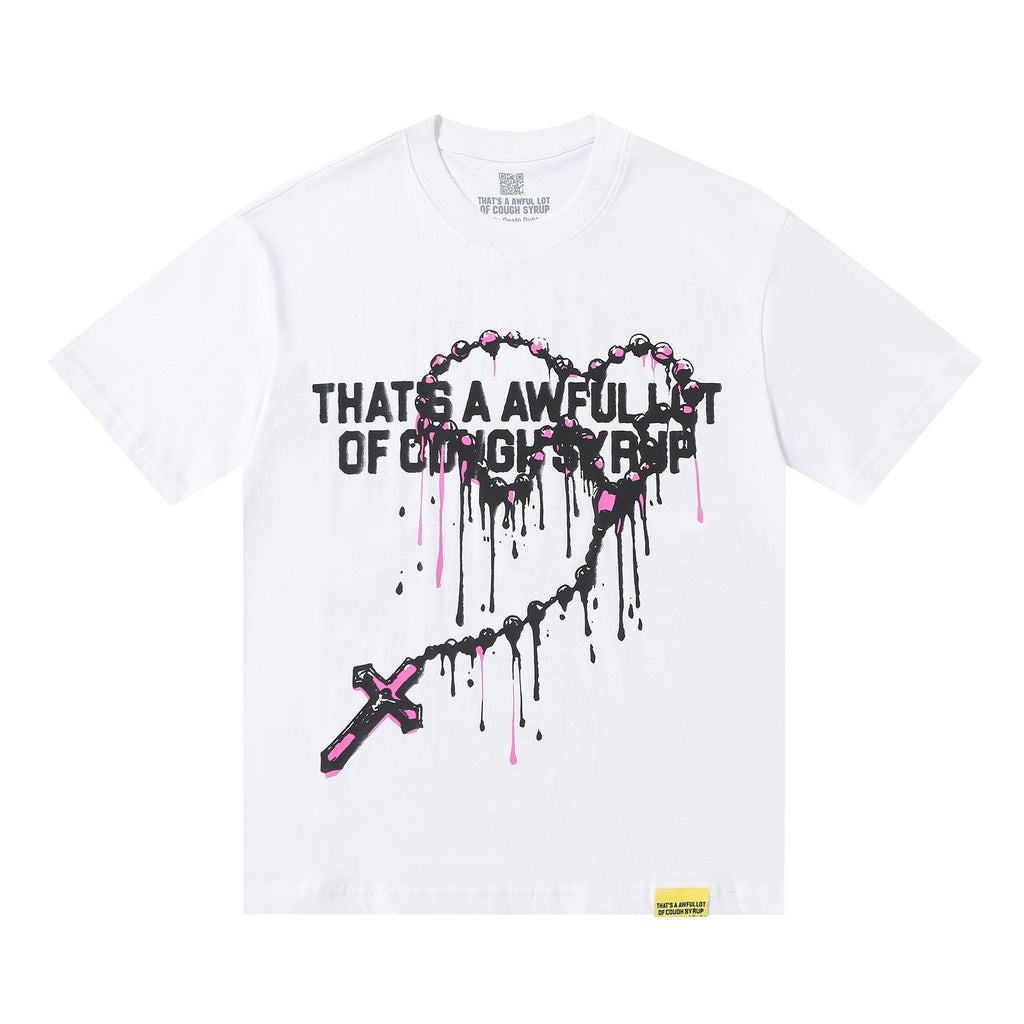THAT'S A AWFUL LOT OF COUGH SYRUP Front & Back Graphic T-Shirt — front