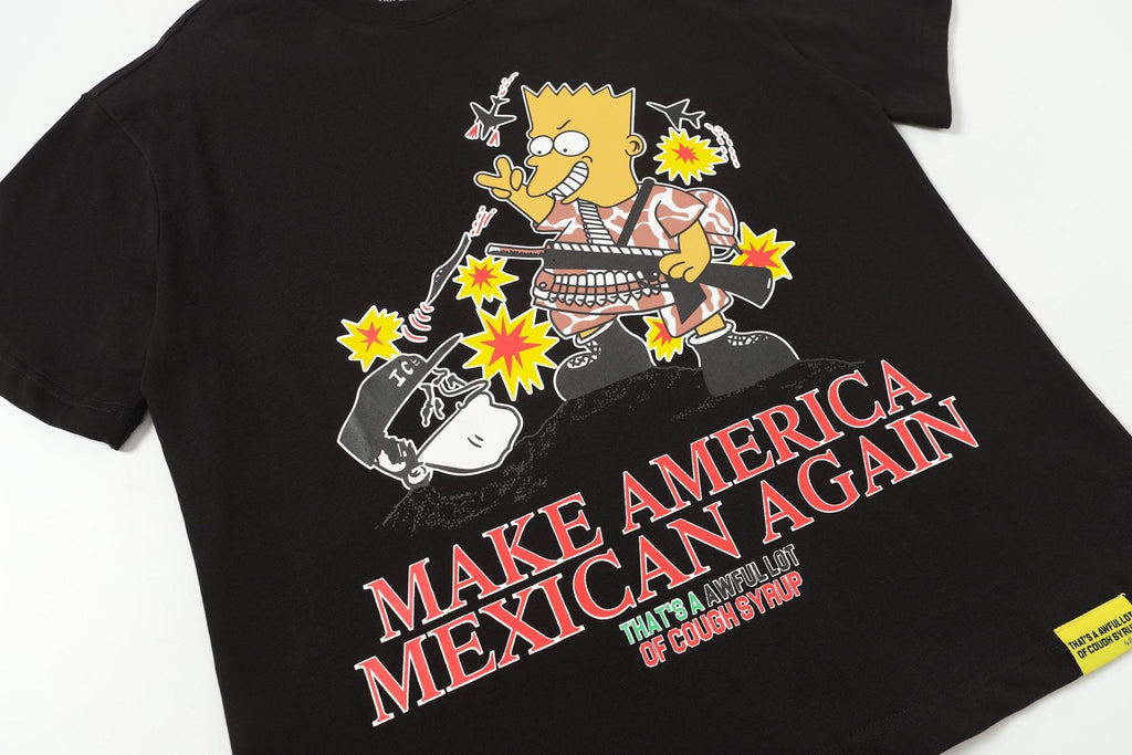THAT'S A AWFUL LOT OF COUGH SYRUP Front & Back Graphic T-Shirt — front