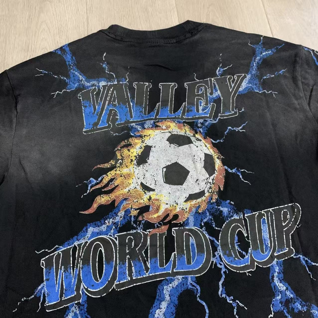VALE USA World Cup Tiger Soccer Graphic T-Shirt — detail