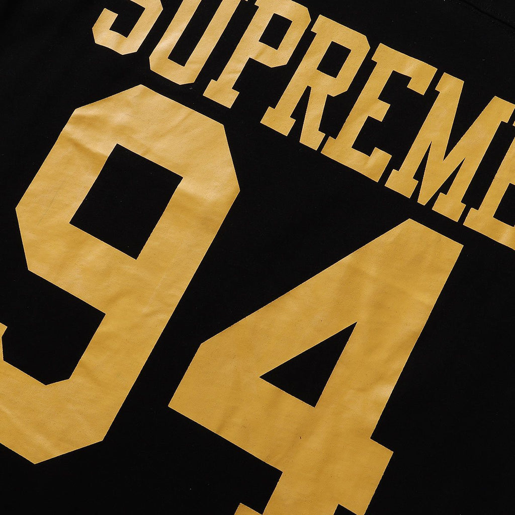 Supreme Split Football Graphic Short-Sleeve T-Shirt — detail