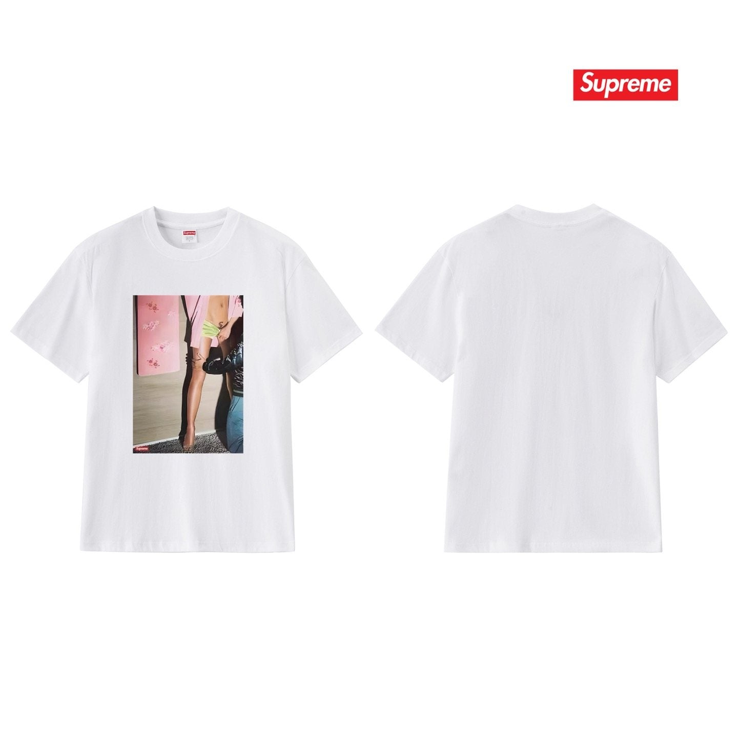 Supreme Photo Graphic Short-Sleeve T-Shirt — back