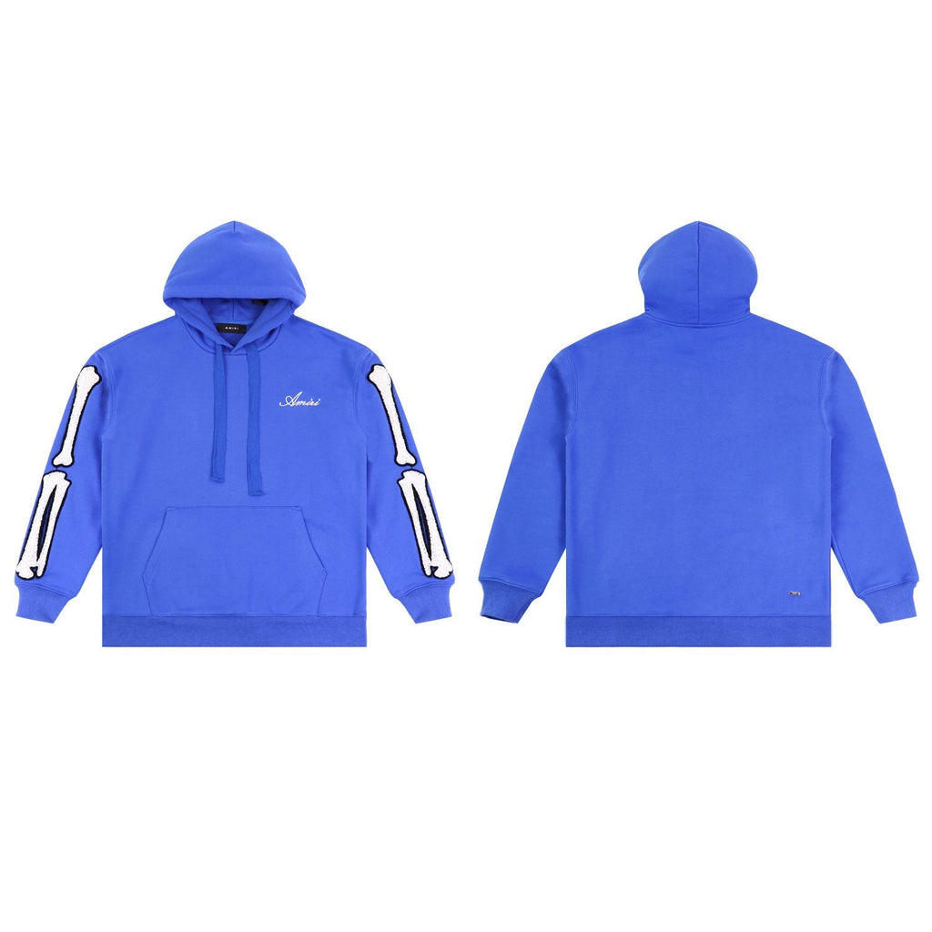 AMIRI Collegiate Bone Sleeve Graphic Hoodie — hero