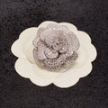 18K  Chanel Full Diamond Camellia Brooch