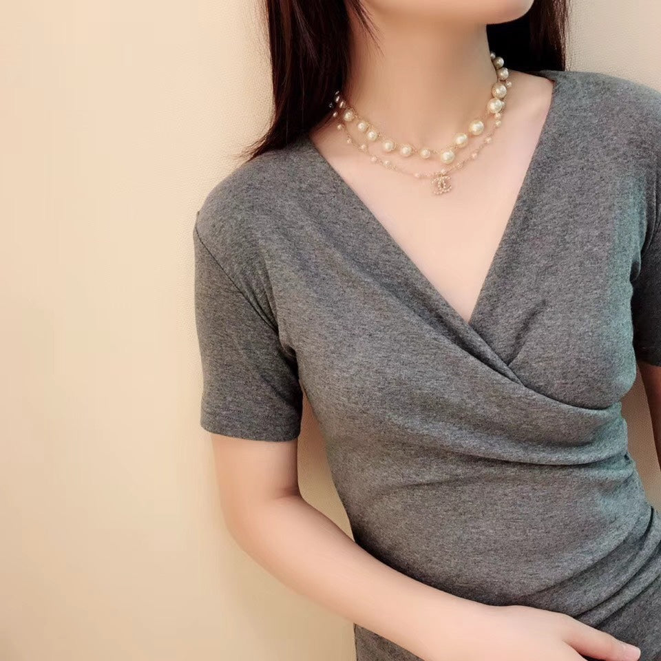 18K  Chanel Pearls Necklace