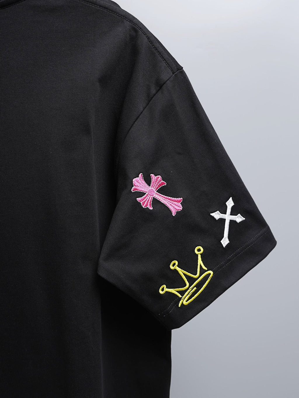Chrome Hearts Multicolor Motif Cluster T-Shirt — detail